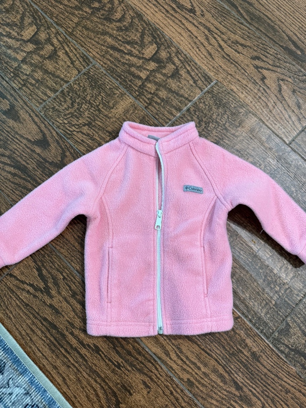 Baby Girls Columbia Fleece Pink Jacket - 12-18M